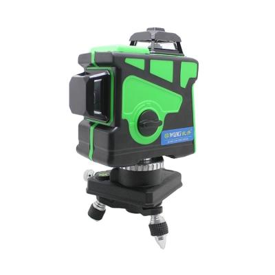 China Aluminum Base Automatic Level Stability Function High Precision Beam Green Laser Level 3D Waterproof And Dustproof OEM for sale