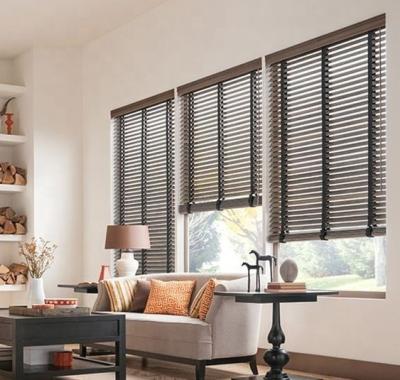 China Minimalist Smart Motorized Automatic Venetian Blind Window Shades for sale