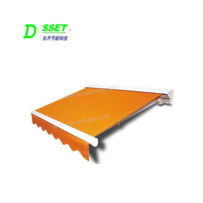 China Semi-cassette Acrylic Heavy Duty Awning Parts Outdoor Retractable Awning for sale