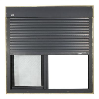 China Dsset Modern Electric Security Aluminum Roller Shutter Window Motorized for sale