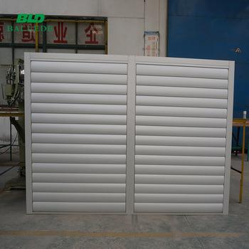 China Exterior Shaft Energy Saving Electric Shutter Awning Aluminum Window for sale