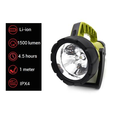 China 1500 Lumen Outdoor Waterproof Rechargeable Hunting Spotlights Led Handheld Spotlight Search Light for sale