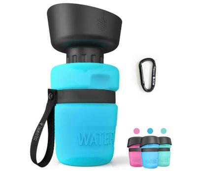 China Foldable Light Weight and Convenient Travel BPA-FREE Sustainable Dog Water Bottle Travel Dog Water Bottle Dog Water Dispenser for sale