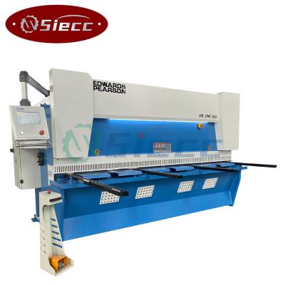 China Building Material Shops CNC Heavy Duty Automatic Hydraulic Guillotine Machine Shear Shear / Swing Beam for sale