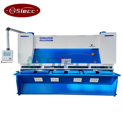 China Building Material Shops SIECCTECH CNC Hydraulic Guillotine Shear Machine Swing Beam Shear Machine for sale