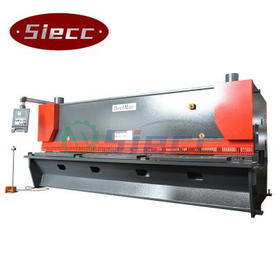 China Building Material Shops SIECC Hydraulic Guillotine Shear Machine with CNC Control for Stainless Steel Sheet Metal Plate Working for sale