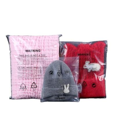 China Factory Wholesale Promotional Frosted Disposable Matte Plastic Ziplock Bag For Clothes Shoes Packaging Logo Waterproof Zipper Bags Custom Made for sale