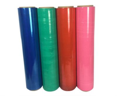 China High Quality Moisture Proof Pe Color Stretch Wrap Film for sale