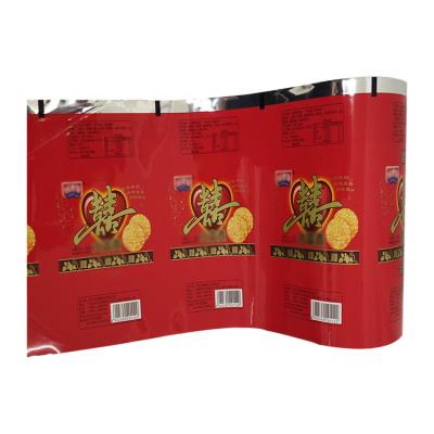 China Hot Selling Moisture Proof Package Heat Seal Laminated Biscuit Packaging Roll Film for sale