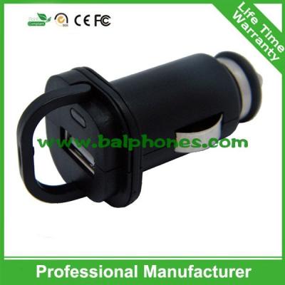 China With Pull-tab 5V 1.0A MIni USB Vehicle Charger for sale