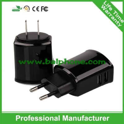 China 5V 2.1A Patent new Double usb wall charger for sale