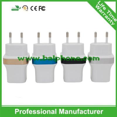 China Hot sale use for mobile phone Dual USB wall charger 5V 2.1A for sale