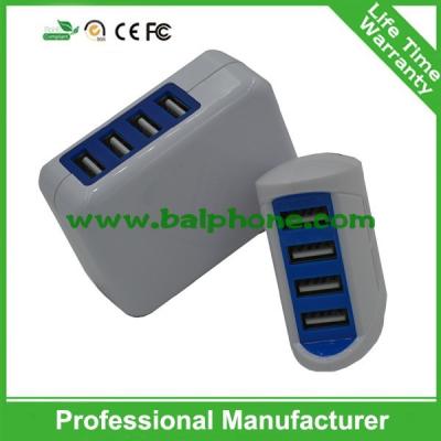 China 2016 brand new travel charger 4 usb wall charger for sale