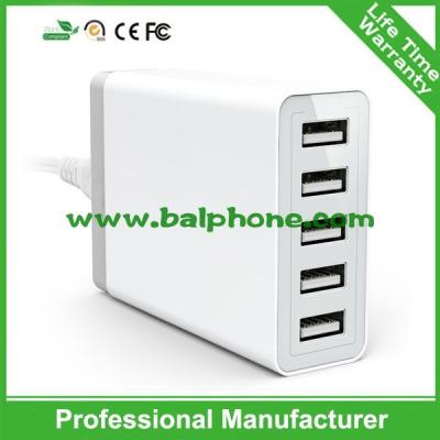 China 2016 Quick 2.0 5 USB wall charger for sale