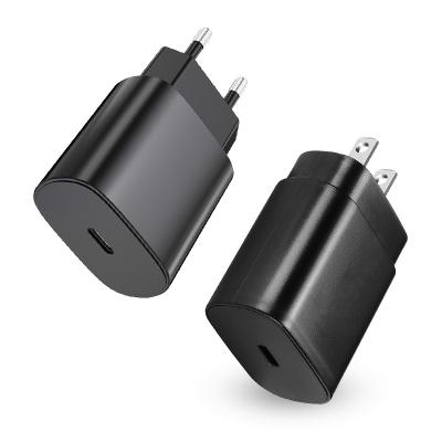 China Wholesale Palladium 25W Mobile Phone Power Adapter Fast Charging Speed ​​USB Type C Wall Cable Charger For Samsung Galaxy Note 10 20 S21 S22 for sale