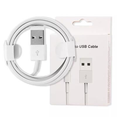 China Wholesale Original USB Fast Charging Lightning Fast Charging Speed ​​Tie Down 1M 2M 3M 3ft 6ft 10ft Charger Data Power Cable For iPhone Apple IOS iPad for sale