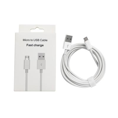 China Wholesale Custom 1m 2m 3m 6ft 10ft Fast Charging Data Charging/Transferring Custom Mobile Phone Cord Micro USB Data Cable Charger Power Cables for sale