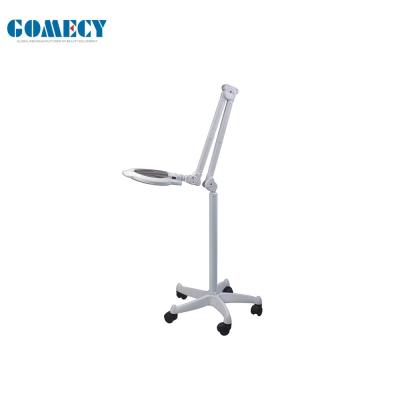 China Floor Stand Adjustable Salon Magnifying Lamp Beauty Equipment for sale