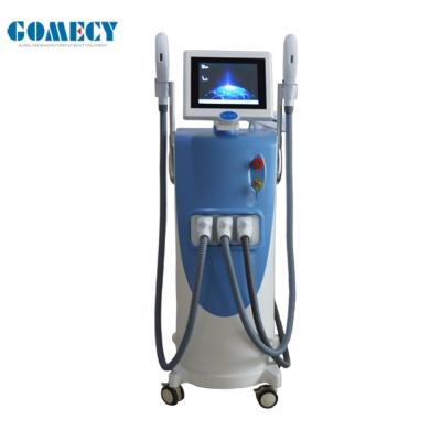 China Beauty Salon 3 Handles 7 Filters Ipl SHR Laser Hair Removal Machine for sale