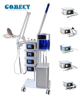 China 7 In 1 Multifunctional Beauty Machine With High Frequency Galvanic Brush for sale