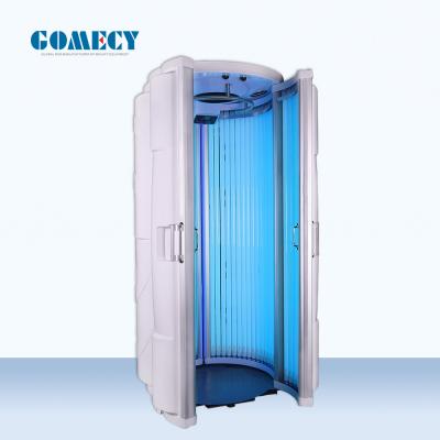 China Standing 44pcs Tubes Solarium Tanning Machine for sale