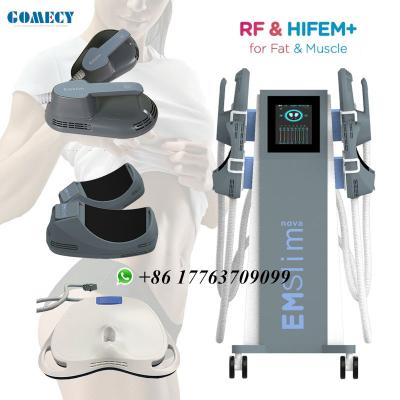 China 4 Handles HIEMT EMSlim NEO RF Body Sculpting Machine for sale