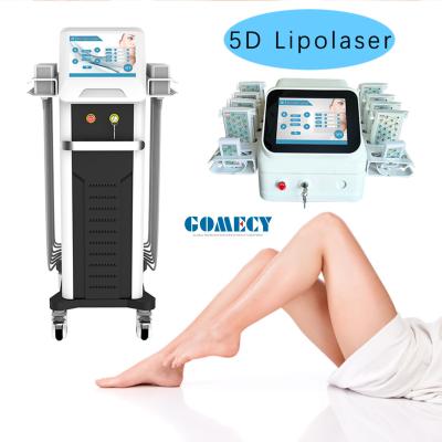 China Home 16 Pads 5D Lipo Laser Slimming Machine For Fat Reduction for sale