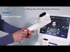 4D HIFU Anti-wrinkle face lifting