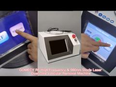 GOMECY RF 980nm Vascular Removal Machine