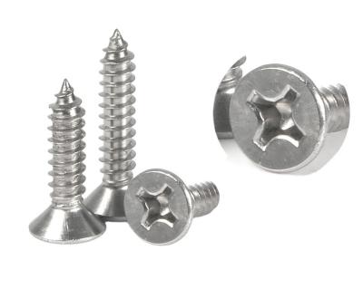 China Stainless Steel Flat Flat Head Tapping Screw for sale