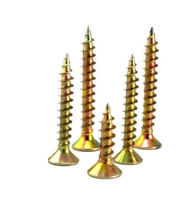 China Flat Self Tapping Galvanized Chipboard Wood Screw for sale