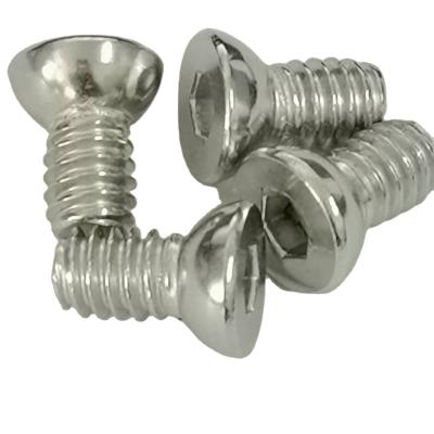 China HEX Hot Sales High Quality Stainless Steel Hex Socket Csk Head Machine Screws for sale