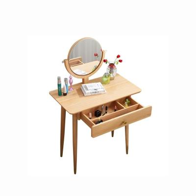 China Multifunctional Dressing Table Furniture Vanity Wooden Mirror And Multifunctional Stool Modern Bedroom for sale