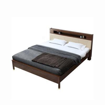 China Wooden Beds de double lit de recamara muebles de dormitorio camas de modernas environmental friendly wooden bedroom furniture for sale