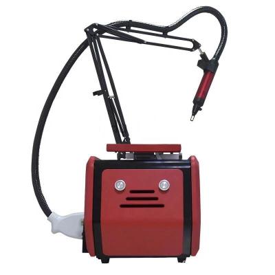 China Portable Dye Removal Laser Tattoo Removal Machine 1064nm/532nm/755nm/1320nm for Tattoo Removal and Carbon Blood Vessel Removal for sale