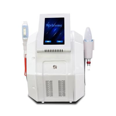 China Pigment removal HOT SALE 2 in 1 ND yag laser IPL SHR hair removal machine laser tattoo removal for sale for sale