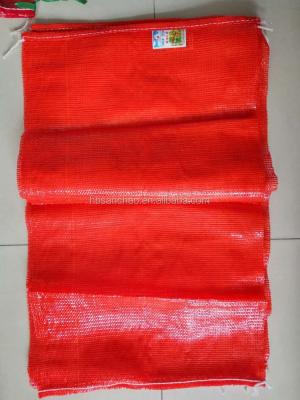 China Vegetables 45x75cm Mesh Bags For Onions, Potatoes for sale