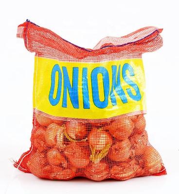 China Onion Potato Firewood Maize Seafood Virgin PP Gauze Firewood Corn Net Bags With Logo for sale