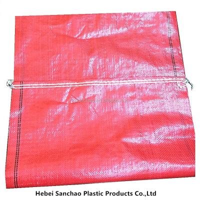 China Recyclable Polypropylene Woven Bag For Rice, Wheat, Flour Fertilizer Packaging for sale