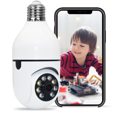 China Human Motion Tracking Mini Plus Bulb Camera PTZ Waterproof HD Bulb Camera Surveillance WIFI CCTV Wifi Camera Easy Installation Digital for sale