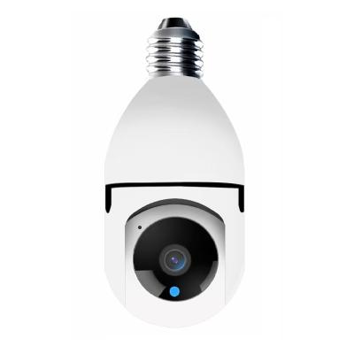 China Human Motion Tracking Home Security Waterproof Indoor Cloud PTZ Zoom 1080P Hd 1Mp Wireless Security Bulb Digital Wifi CCTV Camera for sale