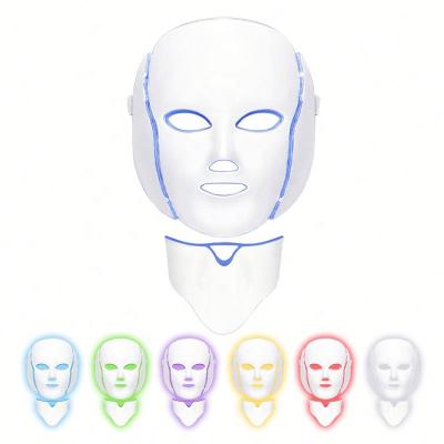 China Latest Blood Vessels Removal Design Led Face Skin Mask Colored Rejuvenation for sale