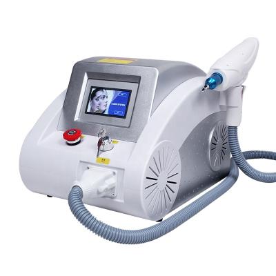 China Q-Switch Q-Switch Pigmentation Correctors Portable ND YAG Laser Tattoo Removal Pigmentation Removal Carbon Peeling Machine for sale