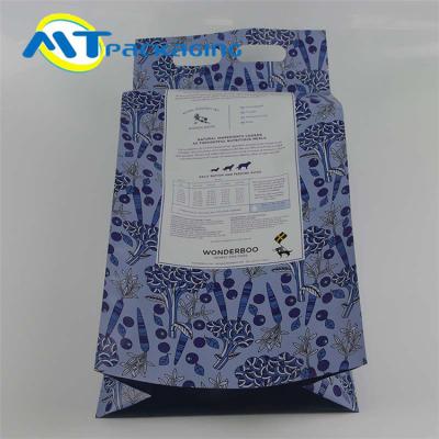 China Aluminium Foil Resealable Food Pouches , Beautiful Pattern Cat Food Bag for sale