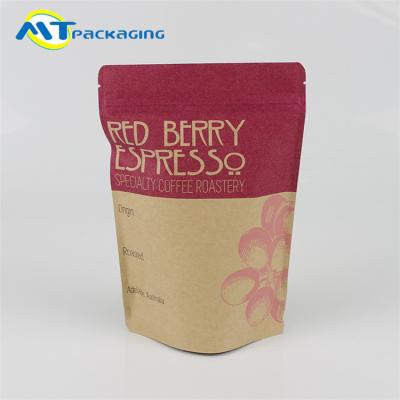 China Plastic Snack Packaging Bags Stand Up Design With Resealable k for sale