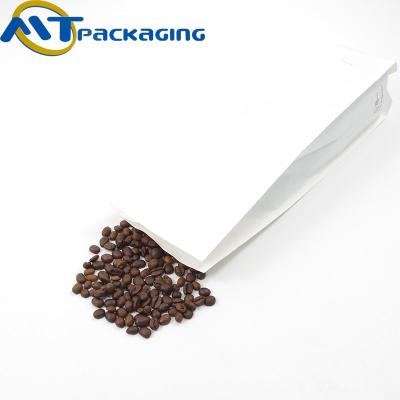 China Top Open Quad Seal Pouch Easy To Carry With Milky White PE Material for sale