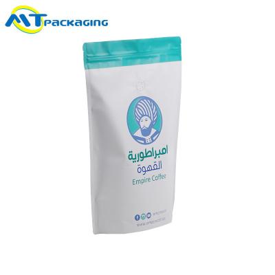 China Plastic Coffee Packaging Bags SGS Certification With Valve And Zipper for sale