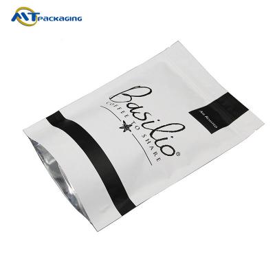 China Self Sealing Zipper Coffee Packaging Bags Moisture Proof Customized Logo Printing for sale