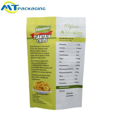 China Customized Stand Up Resealable Pouch Independent Fruit Dry Food Packaging Bags for sale