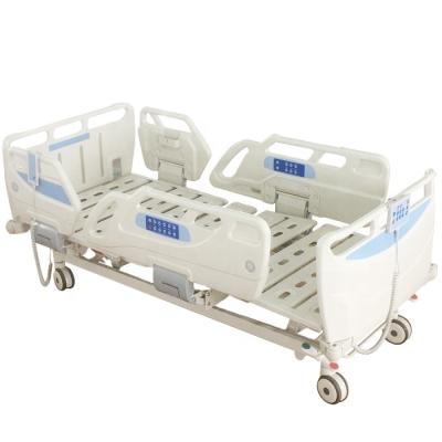 China Modern Design Five Functions Medical Electric Medical Bed Hospital ICU Electric Treatment Bed for sale